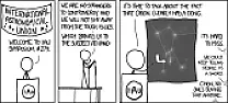Pi approximation games  |  Too bad the binding energy amounts to more than several atoms' mass, and...
