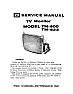 Jitter on locked horizontal part of image - B&W transistorized TEC monitor  |  I have an older monitor from a video game - and it has a jitter on the ...
