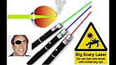 strange blue laser optics  |  I got a couple of these, to maybe cure UV-set epoxy....