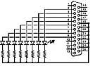 Parallelport -> LEDs ansteuern  |  Hallo,ich versuche über den Parallelport eine kleine Platine mit verschiedenen...