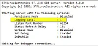 ST Cube IDE - where is GDB server logging level set?  | &laquo; previous thread