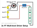 xml t6  na 12V  |  tli od led reflektora od 20W sa ebaya. ta mala ledica sijetli ko luda, kolika...