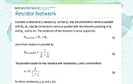 Series/Parallel of 10 resistors question  |  Hi John.This is an interesting problem, my solution would be based on the...