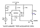 led comandato da fotoresistenza help!!!  |  ciaodovresti usare un software tipo orcad wind disegnare lo stesso schema tale e...