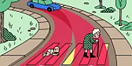 The trolley problem  |  The problem of selecting between 5 lives or 1...