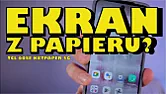 NxtPaper |   Taki telefon TCL 60 NxtPaper  https://youtu.be/PmXHytNJsLE?t=315 Czy oni...