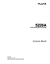 Fluke 5220A Problems |  Hi Steve, this is a massive long shot - I found this old post on google groups...