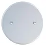 Round, blank wall plate in stainless | &laquo; previous thread