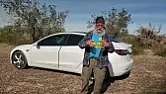I'm surprised about the Tesla's abilities  |  23 minute video about a woman living in a Tesla. But the surprising part  is...