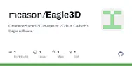 Eagle3D  |  Hallo NG, ich versuche gerade Eagle3D mit Eagle 7.7 und povray 3.7 unter...