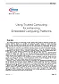 Trusted Platform Module from Infineon |  Snake oil or a good addition to a secure system?"Trusted Platform Module from...