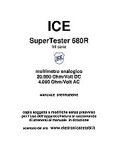 cerco schema multimetro  |  i tester analogici di qualita avevano sempre lo schema ma questo e un prodotto...