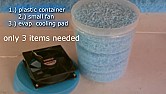 solder smoke remover finally completed!  |  Took forever to wait on the broken fan for containment of the charcoal,  but...
