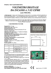 Voltmetro/Amperometro LCD da pannello  | &laquo; previous thread