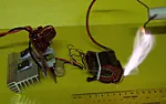 looking for a picture of CRT EHT arcing |  Hi,I was hoping to find a picture on google images that showed howlong a spark...