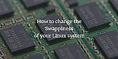 Question about ever growing swap space on raspi 4 4 GB  |  You can run without swap. The command swapoff disables swapping and swapon ...