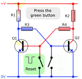 voltage comparator question |  Have you considered using a Schmitt trigger?  This is basically acomparator with...