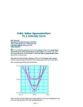 AN: GuruGram #69 newly available for free download |     ... from http://www.tinaja.com/glib/bezcat.pdfIt is on using cubic splines to...