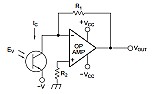 Phototransistor fed to a transimpedance amplifier  |  Are you trying out for the sound effects position for the next Batman and Robin...