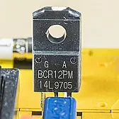 Help with Triac based Temerature Controller |  You should probably use a mechanical relay to switch the refrigerator.  Triacs...