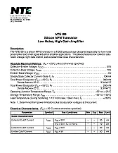 What did the NTE199 sub for?  |  I asked this question (here, I think) a while back, and got my answer from some...