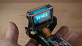 Ten Stacked Transparent OLEDs Make A Volumetric Display |  The hardest part here had to be the frame and the cabling, and it shows how much...