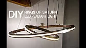 Two-Ring Walnut Pendant Light with Hidden Music Visualizer | &laquo; previous thread