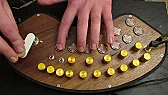 Hurdy gurdy style synthesizer driven by a crank |  The detail that caught me off guard first: the crank can be spun in either...