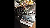 Sixteen-voice drone synth on a RISC-V board |  When this thing is running, it stacks sixteen voices and sixteen oscillators...