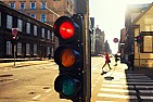 Two-light traffic signals |  From:   "The first electric traffic light had only red and green lights; it did...
