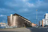 OT.    Pint Size Ark |     Some people built a replica of Noah's Ark.   They made it only about 1/2...