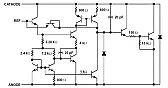 TL431 supply current/gain Q  |  Looking at the internal schematic of the TL431:...