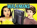 kids react to walkmans |  Pan Jakub Rakus napisał:   Zupełnie normalnie. To podobne było do ówcześnie...