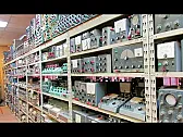Holy crap -- HUGE electronics collection |  That's a decent sized space. reminds me of The Radio TV Laboratory in ...