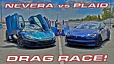 The fastest production cars in the world are electric powered |  It is hard to win a stop light drag race because it's just not safe to do...