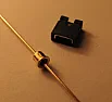 "reverse diode"  |  forward voltage and high impedance at some larger voltage?hundred mV above...