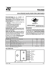 ampli tda 2005  |  se vedi qualunque schema, compreso quello del datasheet non c'=E8...