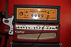 Grainger Firebird 100H guitar amp, 2007  |  Anyone know anything about this company?RoHS and tick N222 stickers on the back...