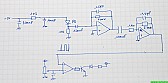Question about laser detector circuit - rejecting 'daylight' |  Any form of high-pass filter should suffice.The simplest form is just a resistor...