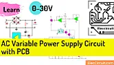 Adjustable AC power supply  |  Possibly.  It's wired with fairly high gain, suicide biasing (hFE limited, ...