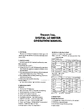 Looking for a handheld LCR meter |  hi, I'm looking for a handheld LCR meter.How's the elenco LCR-1810...
