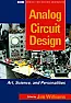 Re: Analog Design books edited by Jim Williams | &laquo; previous thread
