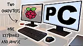 Share your keyboard and mouse between computers with Barrier  |  It would be neat to use a collection of Pi Zeroes, one for each host machine...