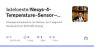 Temperature Sensor Error  | &laquo; previous thread