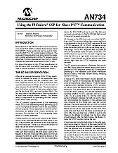 "C" source code for I2C slave PIC16F81x  |  An I2C slave is more difficult to implement in softwarethan a master, due to the...