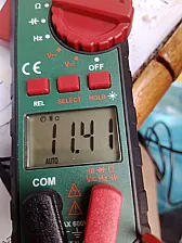 12,23 Mohms ! |  Slt,  J’ai recu des antennes de MRPC !  Hier la pince ampermetrique...