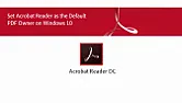 All my PDF files suddenly become Chrome HTML Document! Why?  |  e:   how you changed back viewing docs as pdf? (video link you shared says its ...