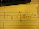 Schmitt  trigger pulse stretcher,  How big an R?  |  I made a current source (voltage reference->R-> opamp to common of Vref.) that...