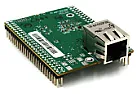 Any high thruput embedded ethernet modules?  |  If you can handle the code and CPU overhead, why not add in an Ethernetchipset...