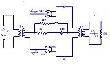 Old school Push pull audio amplifier transformer flux managment | &laquo; previous thread